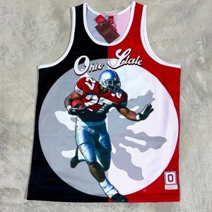 NCAA Sublimated Player Tank Ohio State Eddie George Size L